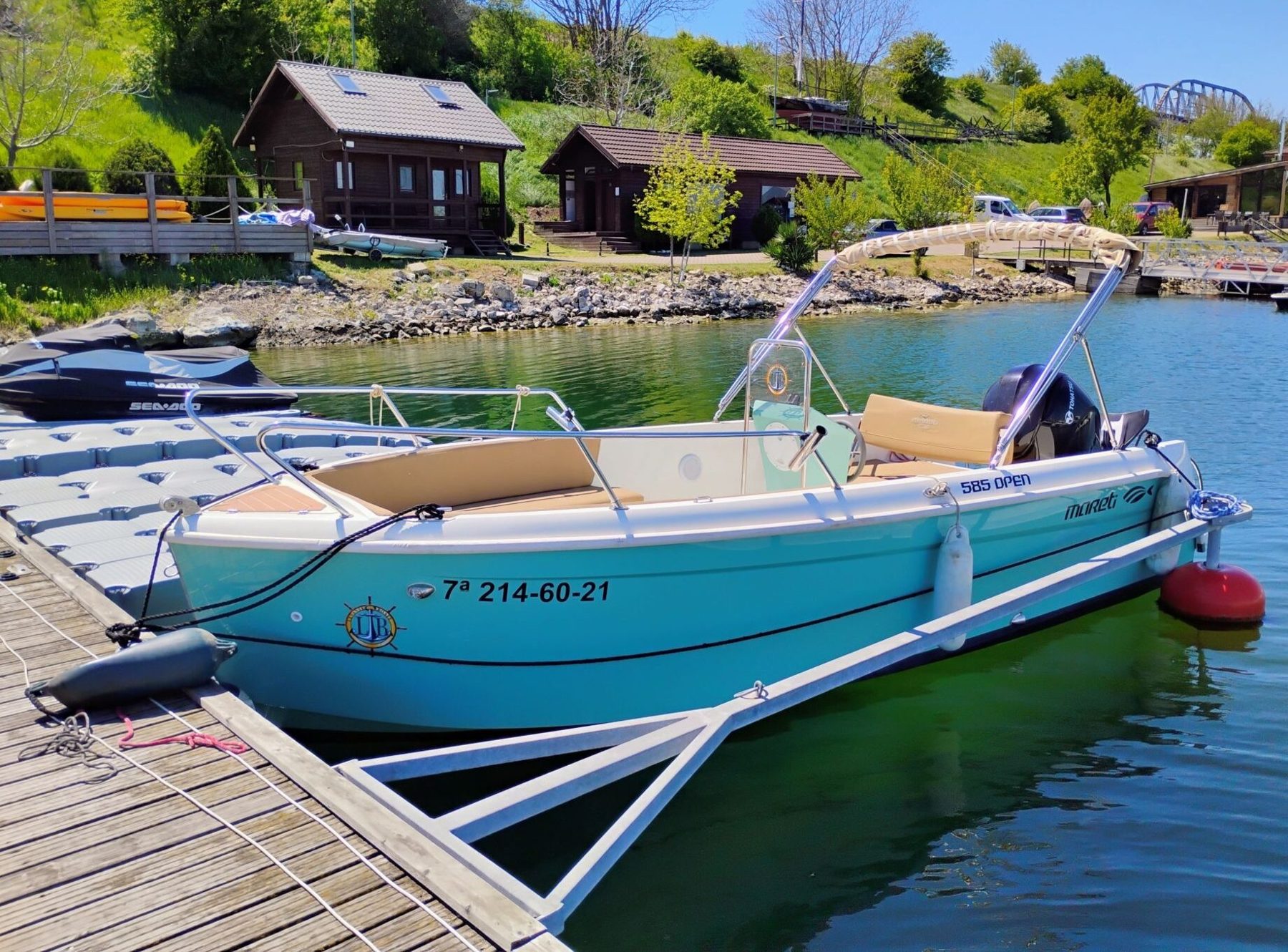 Mareti 585 Open la ponton